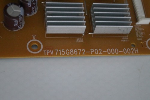PLACA FUENTE DE ALIMENTACIÓN PSU 715G8672-P02-000-002H PARA TV LED 50" PHILIPS 50PUS6272/05 - Imagen 3 de 5