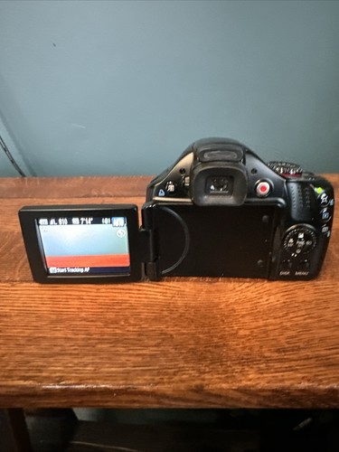 Canon PowerShot SX40 HS 12.1MP Camera Flip Screen New Batt, Charger & Sling Bag - Picture 11 of 16