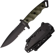 Halfbreed Blades Fixed Knife 5.3" Bohler K340 ISODUR Tool Steel Blade G10 Handle