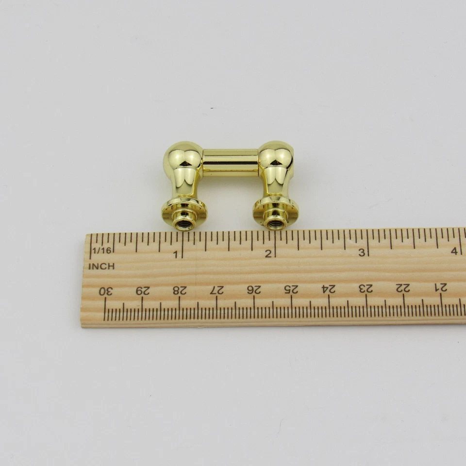 10 PCS 1" Tom Tube Lugs SINGLE End BRASS with Gaskets & Screws Space 1" (25.4mm) - Image 2 of 3