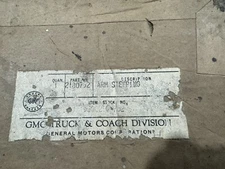 Vintage car and truck parts