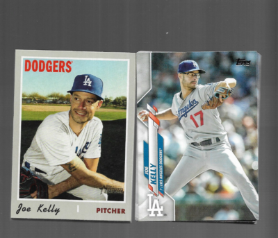 Joe Kelly 20 card lot diff 10 Dodgers Combined Shipping