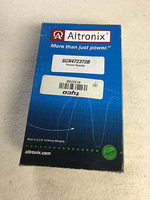 NEW Altronix SCN472372B Power Supply Charger (Tyco 472372B) FOCUS 200-B Alarm