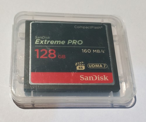 SanDisc CF Memory Card 128gb Extreme Pro 160mb/s - Picture 4 of 7