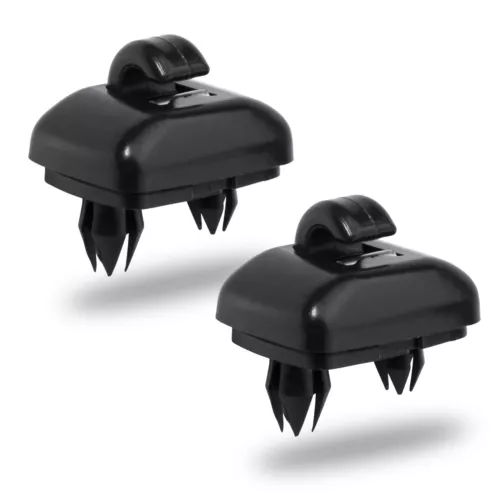 2x SONNENBLENDE HALTER BÜGEL HALTERUNG CLIP KLIPS Für Audi A1 A3 A4 A5 Q3 Q5 TT - Bild 1 von 11