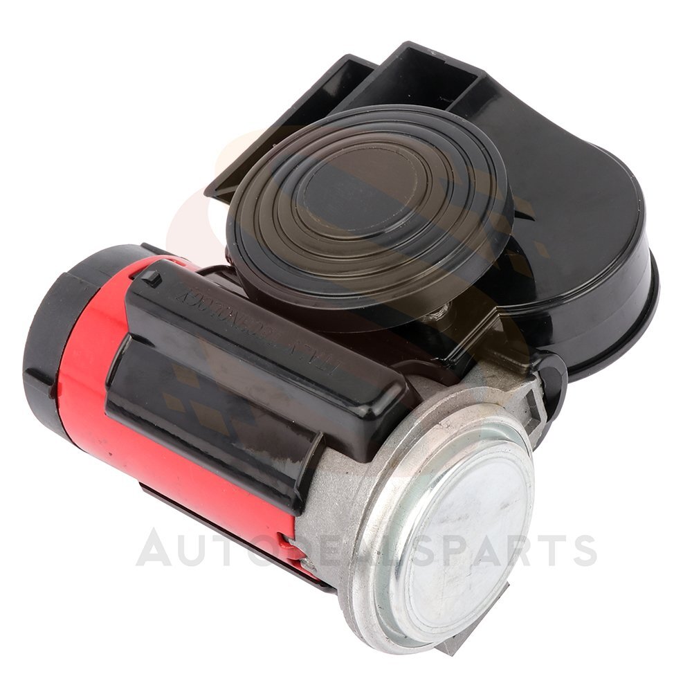 12V 130DB Electric Dual Tone Compact Air Horn Kit For Car Truck SUV Motorcycle