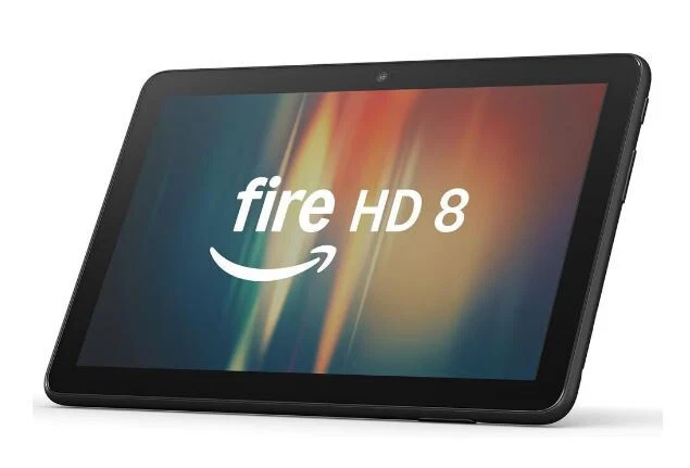 Tablet Amazon Fire HD 8, 64GB, Nero - Prestazioni e Funzionalità - Senza Scatola - Immagine 3 di 4