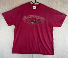 Mens Sz XXL Harley Davidson RED T Shirt HACIENDA HD SCOTTSDALE AZ