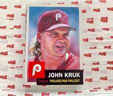 2022 TOPPS LIVING SET #491 JOHN KRUK PHILADEPHIA PHILLIES Print Run 1871