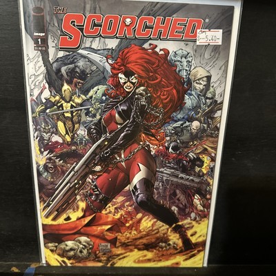 The Scorched #1 Brett Booth Cover B Variant Image 2022 Spawn McFarlane NM