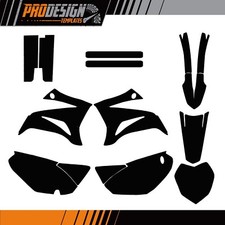 YAMAHA TTR125 TTR 125 2008 IN SU 2023 kit vettoriale modello stencil completo DIGITALE