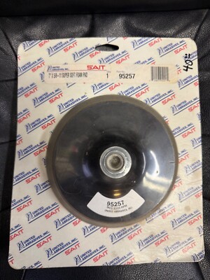 United Abrasives SAIT 95257 Soft Foam Backing Pad - 7'' Hook & Loop Face