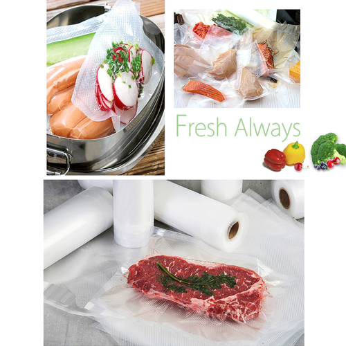 Flora Food Vacuum Sealer Bag Roll Storage Saver Seal rolls 6M 22cm or 28cm - Picture 6 of 8