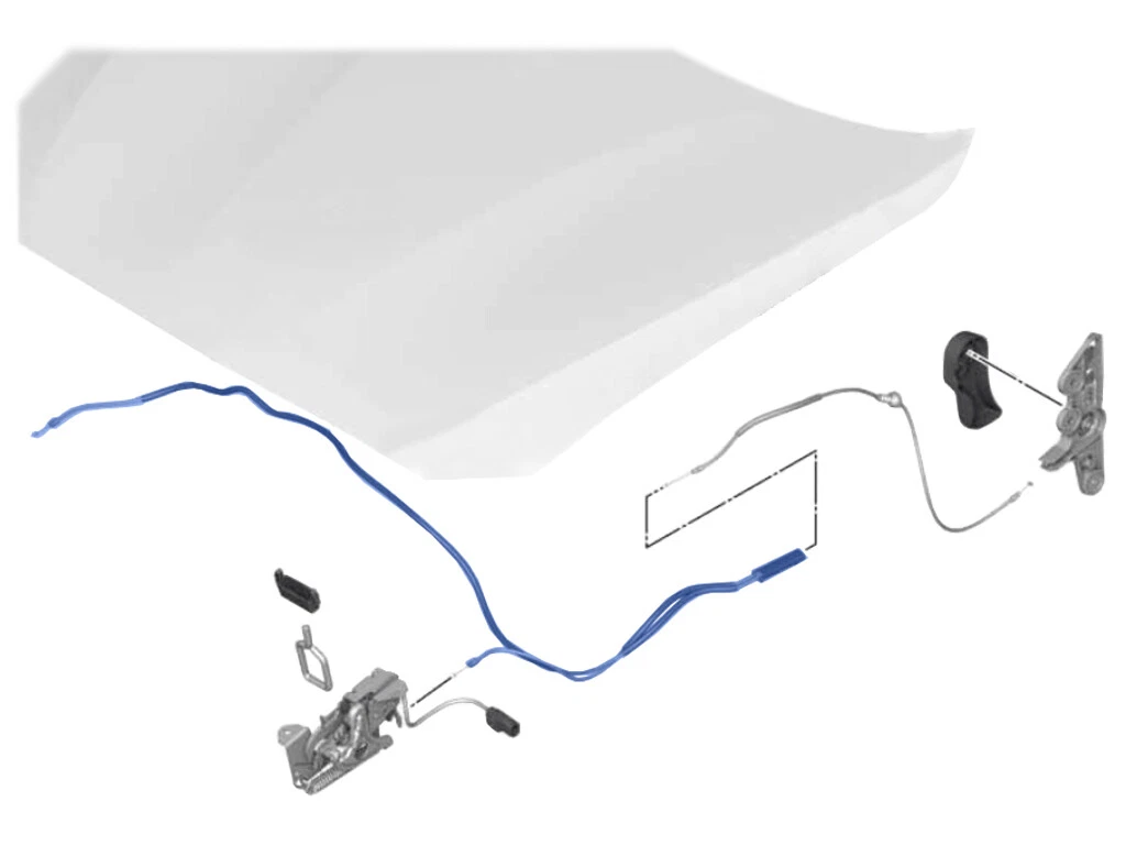 Hood cable 51237411315 For BMW 1 F20 2011-2015 | eBay