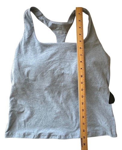 Danskin Women's 2-Piece Athletic Skort & Crop Top Set Size L Nebula Heather - Picture 8 of 15