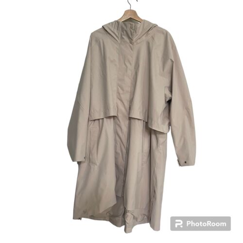 Athleta Edgewater Rainout Parka Women’s Plus Size 3x Jacket Hooded Vented Long