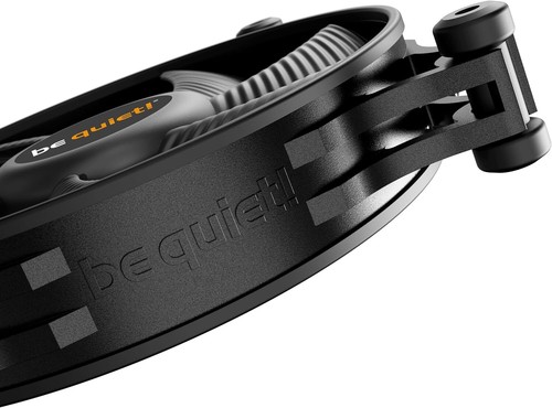 Be Quiet! Shadow Wings 2 12cm PWM Case Fan Rifle Bearing 1100 RPM Black White - Afbeelding 5 van 8