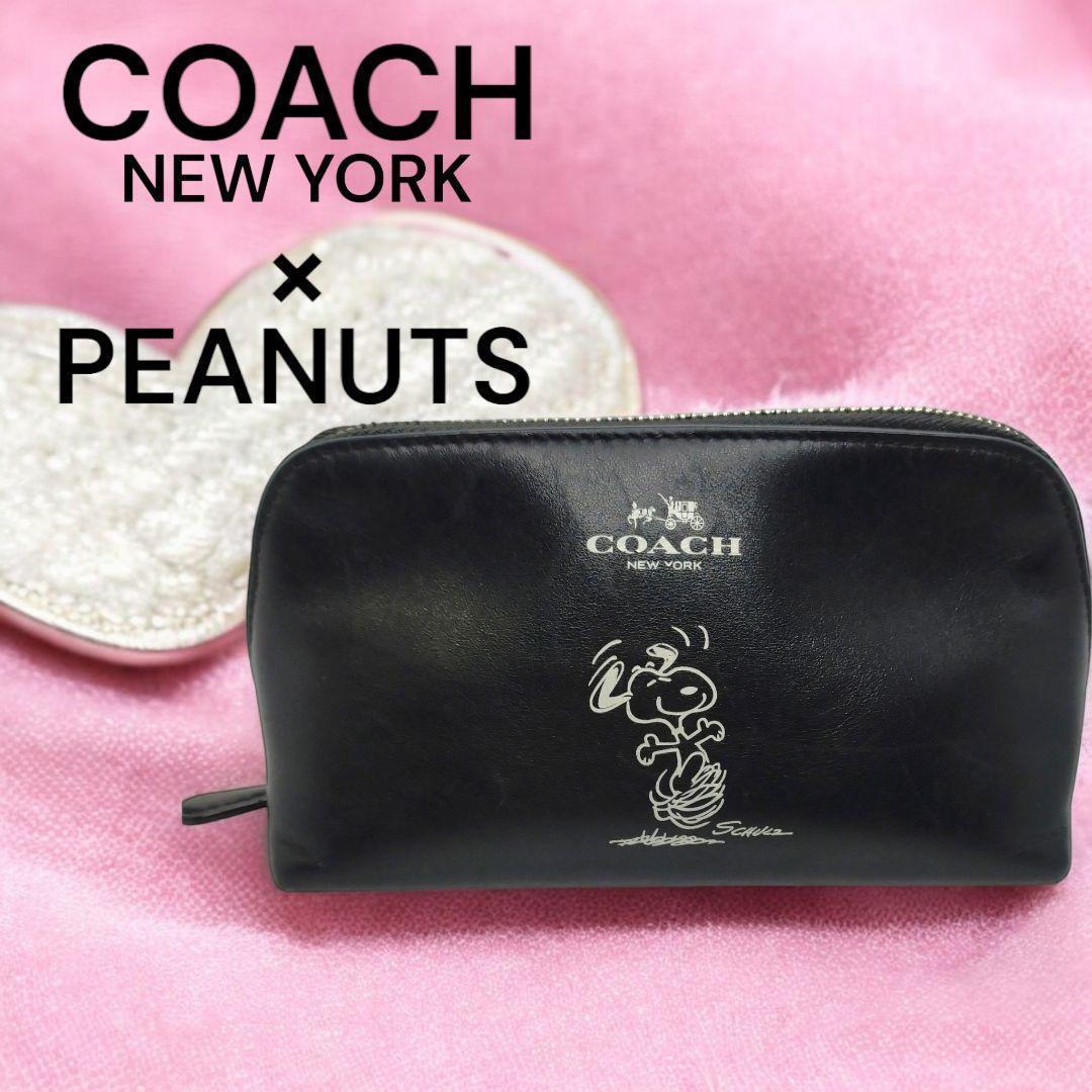 COACH×SNOOPY コスメティックポーチ