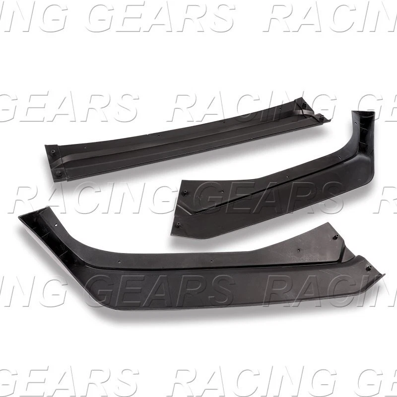 KIT DE CARROCERÍA DE PARACHOQUES DELANTERO ESTILO CS NEGRO APTO PARA SUBARU BRZ JDM 2017-2020 SPOILER LIP Foto 3 de 4