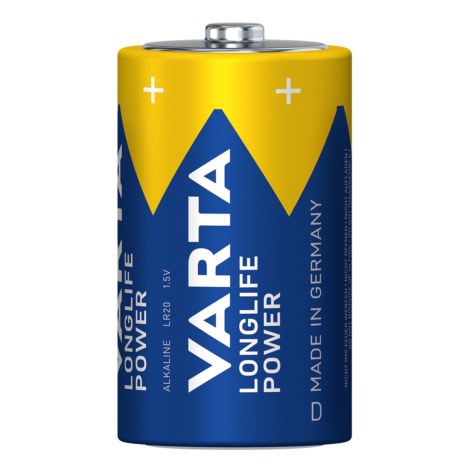 Thumbnail - D Mono Batterie Varta Longlife Power Mn1300 4920 Alkaline 20 St.