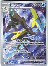 Inteleon 142/132 Illustration Rare Mega Evolution Pokemon Holo