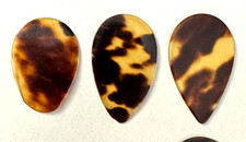 Vintage BLUEGRASS Guitar / Mandolin Pick Lot #20 -3 Thin Picks w/ Natural TONE!