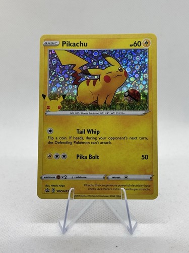 Pikachu SWSH039 General Mills Promo 2020 Holo Rare Holo Pokemon TCG Card NM
