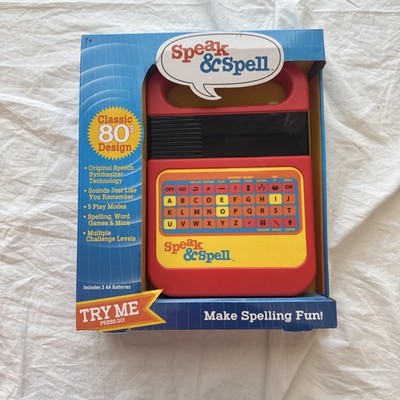 Speak & Spell Toy Learning Toy Spelling Retro 80's, 132