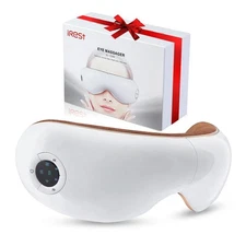 iRest Eye Massager with Heat,Smart Eye Mask Massager with Compression & Vibra...