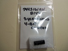 74LS161AN 8147 SYNCHRONOUS 4 BIT COUNTER $2.50 PLUS SHIPPING