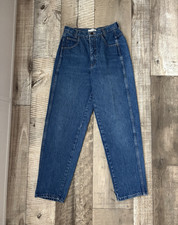 Vintage Calvin Klein Women's Blue Medium Wash Straight Leg Denim Jeans