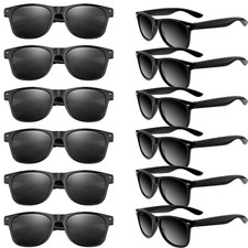 TUPARKA 12 Pack Sunglasses Neon Colors Sunglasses Party Favors Goody Bag Fill...
