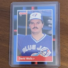 1988 Donruss David Wells #640 Rookie Toronto Blue Jays
