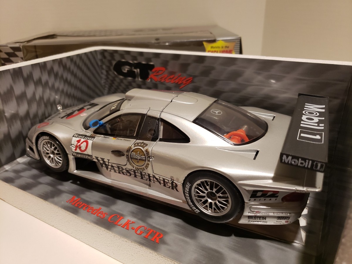 Maisto MERCEDES Clk-gtr Warsteiner Diecast Car 1 18 for sale