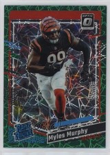 2023 Panini Donruss Optic Rated Rookie Green Velocity Prizm Myles Murphy 1md7