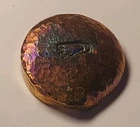 "Alien Footprint"-Artisian Hand Poured .999 Fine Silver Rainbow Toner🌈🌈🌈