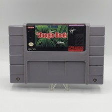 Disney's The Jungle Book SNES Super Nintendo Virgin 
