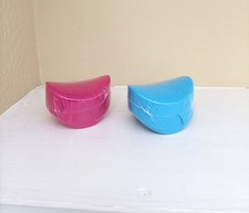  2 x Pringles Pop Box Snack Pot Pink and Blue New Sealed