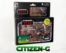 Star Wars Vintage Collection SPEEDER BIKE and SCOUT TROOPER Return of Jedi MIB
