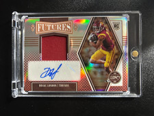 2022 Legacy Drake London Futures Patch Silver Auto /99 #FP-DL