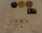 💰 Gold Silver Copper Bullion Lot Fractional Bars Coins Rounds Mercury Dimes NR