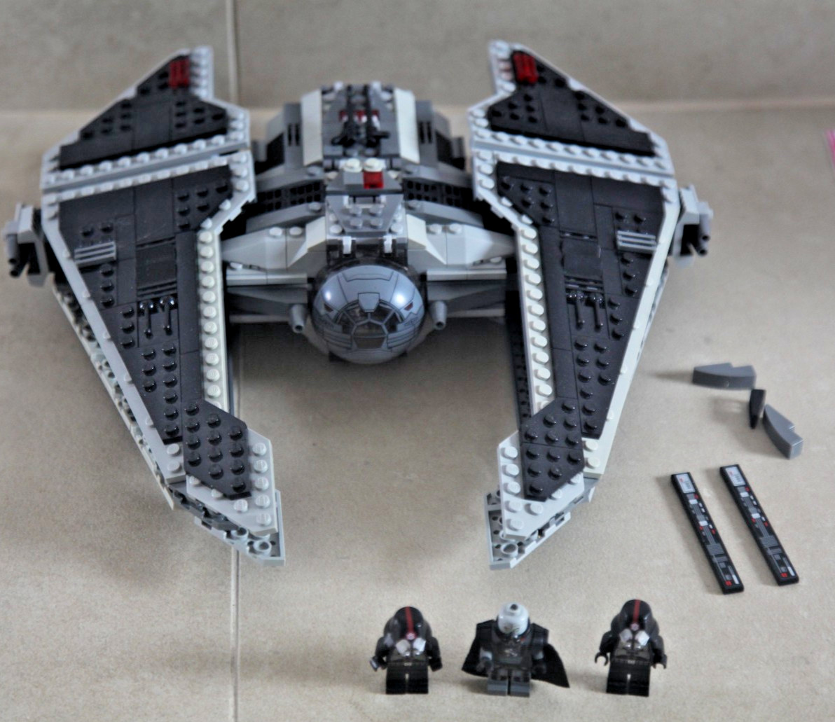 LEGO Sith Fury-Class Interceptor 9500  Alle 3 Figuren ohne BA / OGV