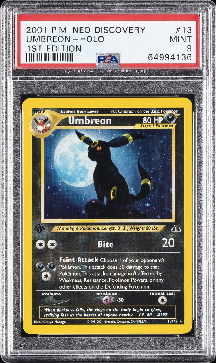 Preços baixos em Cartões TCG de Pokémon Umbreon | eBay