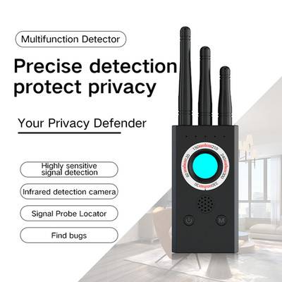 Portable Hidden Camera Detector Bug GPS Tracker Scanner Finder for Car Hotel