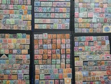 (LOT-VRAC603 ) 470  vieux TIMBRES  du monde   (photo ds le texte)