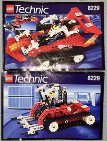 Lego 8226 8229 Technic Lot 2 Complete Sets Mud Masher Tread Trekker