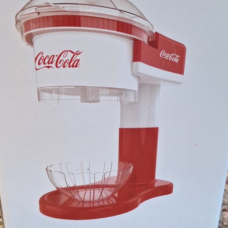Coca-Cola Collector's Series Ice Shaver Tabletop Snow Cone & Ice Shaving Machine