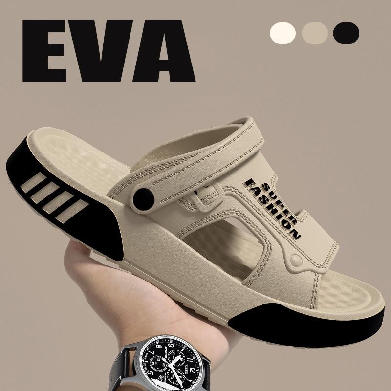 ZapatillasdehombreVeranoSuelablandaPlataformaSandaliasdeslizantesIn