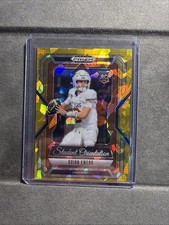 2025 Prizm Draft Picks - Student Orientation Quinn Ewers #6 Gold Ice Prizm (RC)