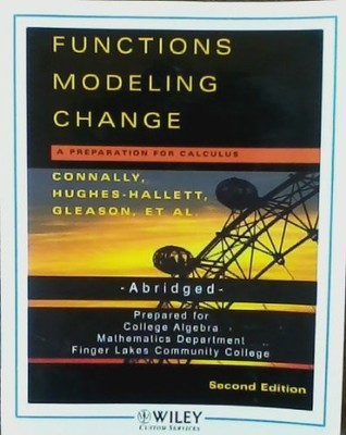 Functions Modeling Change: A P - ACCEPTABLE